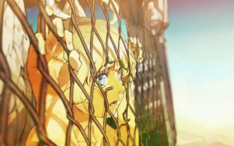 P站美图推荐——铁网护栏特辑