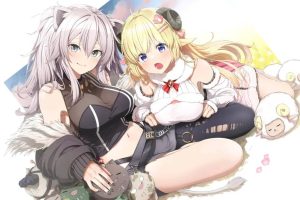 [萌图]超短裙下的极致肉感，20张顶级少女向同人图【】