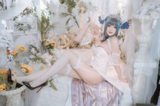 ［COS写真］兔胖胖 －柴郡 礼服 [40P-674MB]