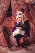 ［COS写真］冬马路纱－黑枪呆 [40P1V-686MB]