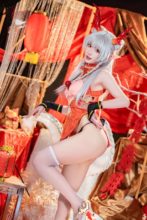 ［COS写真］Abaoyeshitunia1 (阿包也是兔娘) - Long Mei New Year ［44P1V－1.24G］