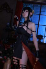 ［COS写真］桜满三时  约尔礼服