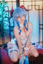 ［COS写真］Sally Dorasnow - Ganyu QiPao [39P-410MB]